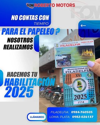 Hacemos tu habilitación en Filadelfia y Loma Plata logo