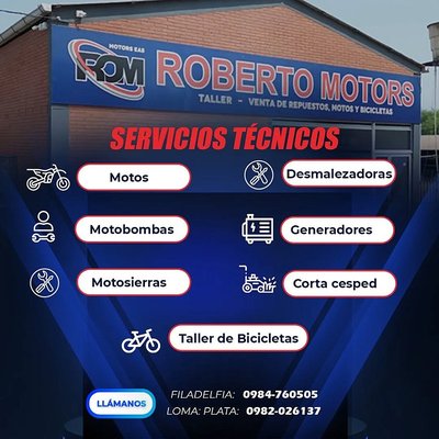 Servicio Técnico para Moto, Desmalezadora, Motobomba, Generador, Motosierra, Corta cesped, Bicicleta logo