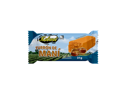 Turrón de maní 31g logo