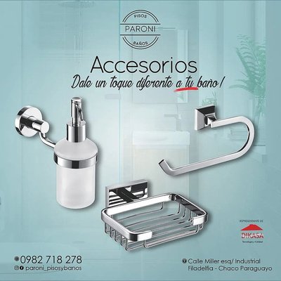 Accesorios para baño logo